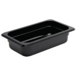 Vogue GN-Behälter GN1/4 schwarz 65mm – Bild 2