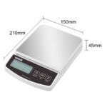 Vogue Elektronische Waage 5kg – Bild 6