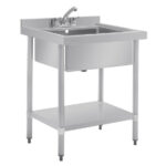 Vogue kleiner Spültisch 75cm lang – Bild 2