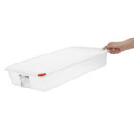 Araven Polypropylen 1/1 Gastronorm Lebensmittelbehälter 13,7 Ltr mit Deckel (4 Stück) – Bild 6