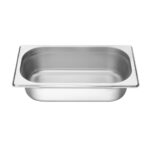Vogue GN-Behälter Edelstahl 6,5cm GN1/4 – Bild 4