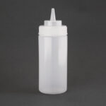 Vogue Quetschflasche extra breit klar 454ml – Bild 2