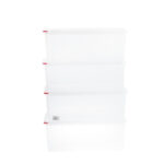 Araven Polypropylen 1/1 Gastronorm Lebensmittel-Aufbewahrungsbox 28Ltr (4 Stück) – Bild 2