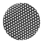 Bolero Pariser Stil PE Rattan Barhocker Schwarzer Punktmix (2 Stück) – Bild 3