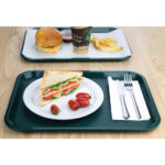 Olympia Kristallon Fast-Food-Tablett grün 41,5 x 30,5cm – Bild 5