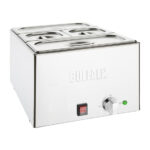 Buffalo Bain Marie mit Pfannen