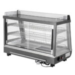 Buffalo beheizte Verkaufsvitrine für Vorder- und Hintertüren 136Ltr – Bild 4
