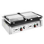 Buffalo Doppelkontaktgrill Glatte & Gerippte Platten – Bild 4