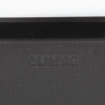 Cambro Treadlite rechteckiges rutschfestes Fiberglas-Tablett schwarz 45,7x35,5cm
