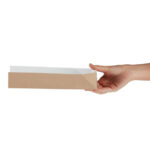 Kompostierbare Baguetteschachtel mit offener Seite 25cm (500 Stück) – Bild 3