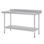Vogue Arbeitstisch mit Aufkantung und Regalboden 150 x 70cm – Bild 5