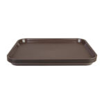Olympia Kristallon Fast-Food-Tablett braun 34,5 x 26,5cm – Bild 4