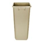 Jantex Slim Mülleimer Beige 60Ltr – Bild 3