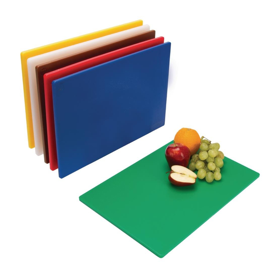 download_7ac6-ev.jpg Hygiplas standard Schneidebretter Set mit geringer Dichte (6 Stück) – Bild 1