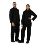 Whites Vegas Kochjacke lange Ärmel schwarz XS – Bild 2