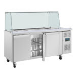 Polar U-Serie Premium Dreitürige Saladette Thekenkühlschrank Polar U-Serie – Bild 2