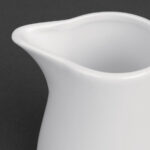 Olympia Whiteware Milchkännchen mit Henkel 21cl (6 Stück) – Bild 3