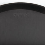 Cambro Treadlite rundes rutschfestes Fiberglas Tablett schwarz 40,5cm – Bild 3