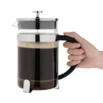 Olympia French Press Edelstahl und Glas 1,5L – Bild 5