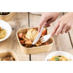 Fiesta Kompostierbare Papppfühlgabeln 155mm (100 Stück) – Bild 8