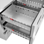 Polar Serie G Kühltisch mit 4 Schubladen 240L – Bild 7