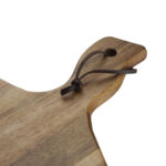 Olympia Servierbrett Akazienholz Wellenform 35,5 x 25cm – Bild 4
