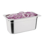 Vogue GN-Behälter Edelstahl 15cm GN1/3 – Bild 8