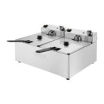 Buffalo Doppel Tank Doppelkorb 2x5Ltr Aufsatzfritteuse 2x2.8kW – Bild 4