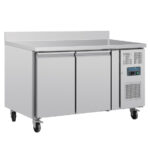 Polar U-Serie Doppel-Tür Thekenkühlschrank mit Aufkantung 282Ltr – Bild 7