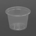 Vegware kompostierbarer runder Deli Becher 28ml (5000 Stück) – Bild 7