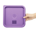 Hygiplas Quadratischer Deckel Violett Medium – Bild 5