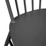 Bolero Windsor Aluminium-Stühle, Schwarz, 4 Stück – Bild 4
