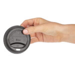 Fiesta Compostable kompostierbarer Deckel für Heißgetränkebecher 22,5cl 1000 Stück – Bild 3