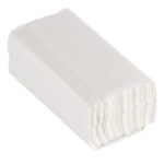 Jantex C-gefaltete Handtücher weiß 2-lagig 15er Pack (157 Stück)