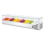 Polar Serie G Aufsatzkühlvitrine für 8x GN1/3 – Bild 4
