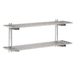 Gastro M Edelstahl 25cm Schienen zur Verwendung mit DS453