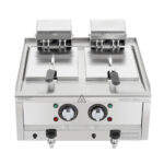 Buffalo 600 Serie Doppeltank-Elektrofritteuse 2 x 8Ltr – Bild 2