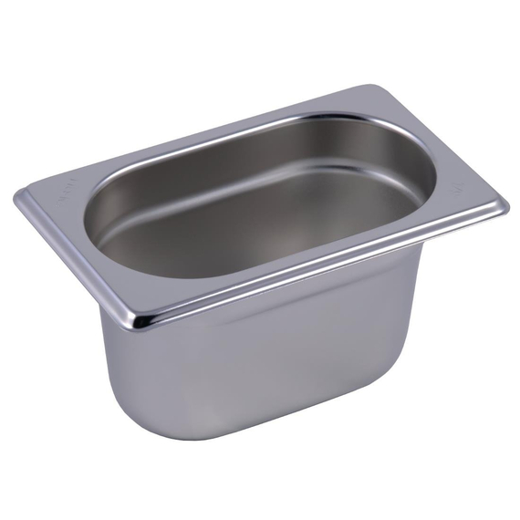 download_7xln-33.jpg Gastro M Edelstahl GN-Behälter 10cm GN1/9 – Bild 1