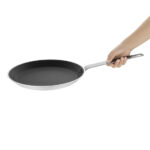 Vogue Platinum Plus Anodisiertes Aluminium Antihaft-Teflon Crepe-Pfanne 30cm – Bild 2