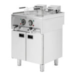 Buffalo 600 Serie freistehende Doppelbehälter-Elektrofritteuse 2x 8Ltr – Bild 4