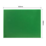 Hygiplas LDPE extra dickes Schneidebrett grün 60x45x2cm – Bild 6