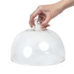 Speiseglocke aus Glas 21cm – Bild 6