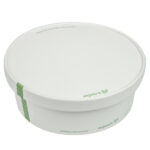Kompostierbare Deckel der Vegware 185-Serie (300 Stück)