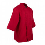 Chefkoch Unisex Jacke Rot M – Bild 2