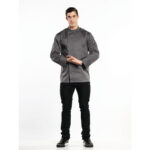 Chaud Devant Bacio Kochjacke grau - M – Bild 2