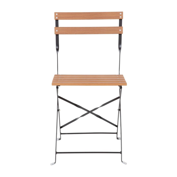download_8847-tu.jpg Bolero klappbare Terrassenstühle Holzimitat (2 Stück) – Bild 1