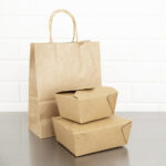 Fiesta Compostable Food Box zum Mitnehmen - 600ml (400 Stück) – Bild 5
