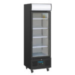 Polar G-Serie Standkühlschrank mit Display 218Ltr Schwarz – Bild 2