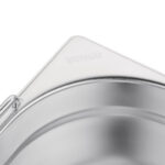 Vogue Edelstahl GN-Behälter GN1/1 mit Griffen 10cm – Bild 5