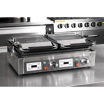 Buffalo Doppelkontaktgrill Gerippte Platten – Bild 8